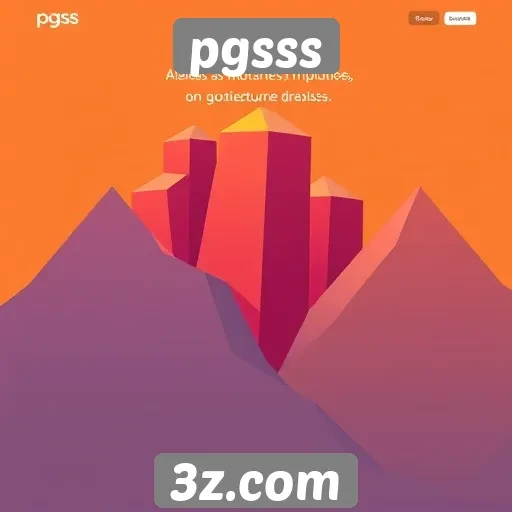 Análise da arquitetura do site pgsss